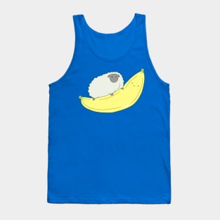 Sheep and Giant Banana Tank Top